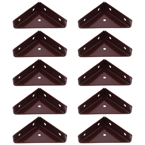 10 Pcs Thickened Angle Code Work Bed Brackets Support Corner Brace