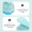 2 Pcs Paper Punch Shapes Moon Shaped Hole Scrapbook Student 10