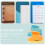 2 Pcs Paper Punch Shapes Moon Shaped Hole Scrapbook Student 11