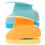 2 Pcs Paper Punch Shapes Moon Shaped Hole Scrapbook Student 5