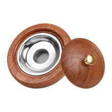 Handy Cups Lid Cover Stable Practical Portable Wooden Scented Smoke Infuser Lid For Cups And Tumblers