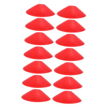 Football Barricade Sign 14 Pieces, Mini Soccer Ball, Red Child Sign Plate, Disc Cones, 20X20X5 Cm
