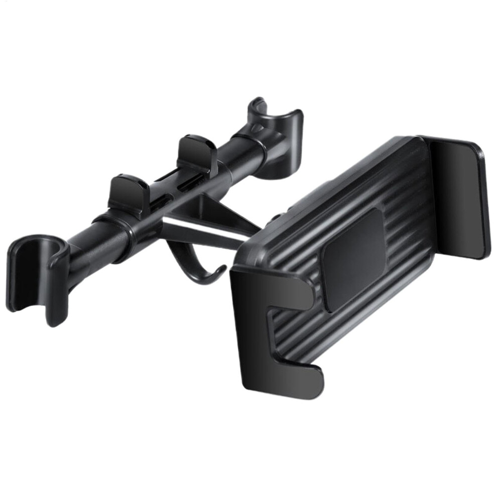 Car Headrest Tablet Mount Adjustable Foldable Universal Rear Tablet Holder Telescopic Multi-Angle Design 9354506853617