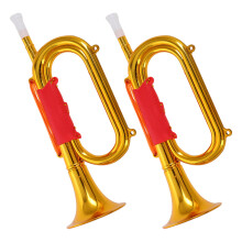 2pcs plastic toy trumpets for kids party noisemaker soccer cheering