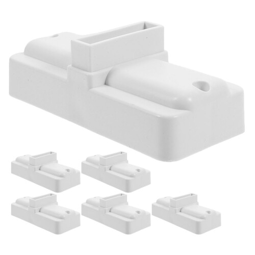 Garden Fence Support Feet 6pcs Plastic Holders Base Stakes Easy Setup