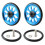 Masteelf Folding Bike Rear Bicycle Wheel Accessories Training Blue 8
