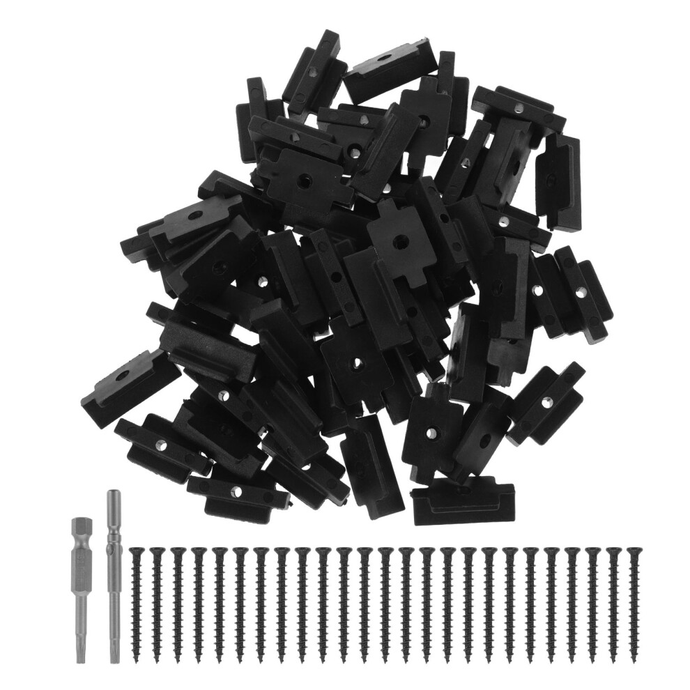 Fastener Screws Decks Fasteners For Composite Decking Black 3251943011425