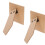 2pcs Cardboard Easel Back Self-Adhesive for Picture Frames Canvas 1