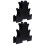 2 Pcs Racks Dumbbell Practical Storage Sturdy Tower Fitness 4