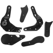 adjustable seat back angle swivel chair 180 for racing esports black