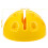 Raindrops 2 Pcs Training Poles Flag Base 19.50x19.50x10.00cm Yellow 2