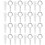 Raindrops Screw Anchors Drywall Iron Plasterboard 20 Sets 9
