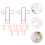 Creative Metal Paper Clips For Office And Study 10set 4