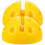 Raindrops 2 Pcs Training Poles Flag Base 19.50x19.50x10.00cm Yellow 4