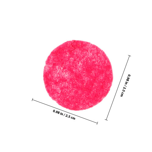 Small Felt Circles Assorted Color 100pcs 1in 1
