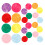 Small Felt Circles Assorted Color 100pcs 1in 1