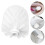 3 Pcs Bathroom Brush Head Work 9.50x8.00x8.00cm White 9
