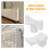 4 Pcs Bleed Hole Valve Square Socket Water Tap Key Radiator 8