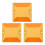 Unbranded  3 Pcs Reflective Mark Reduced Ground Nail Reflector 1