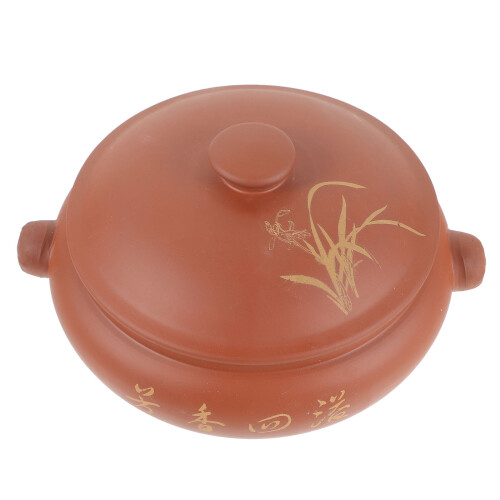 Ceramic Steamer Lid Multi Functional Kitchen Clay Pot Vegetable Cooker 1