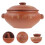 Ceramic Steamer Lid Multi Functional Kitchen Clay Pot Vegetable Cooker 7