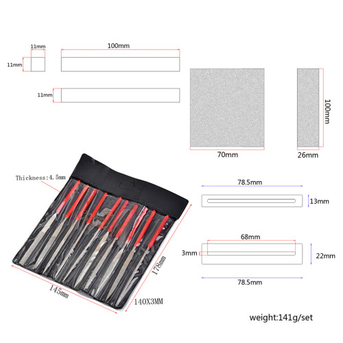 14 Pcs Guitar Tool Kit Frets Cleaner Professional Set 1