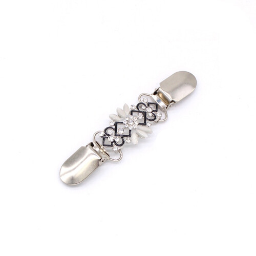 Universal Alloy Breastpin Clips Ancient Plating Temperament Shirt 1