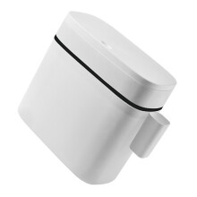 portable trash can 10l garbage bin for kitchen living room bathroom