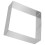 Baking Tool Silver Stainless Steel 1set 9 Inch Mousse Mold 8