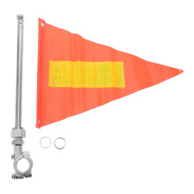 Kayak Safety Flag Flagpole Multi Colored Aluminum Alloy 1set