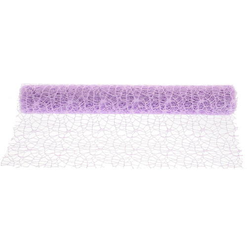 Mesh Craft Netting Jacquard Net Yarn Light Purple 1 Set