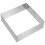 Baking Tool Silver Stainless Steel 1set 9 Inch Mousse Mold 9