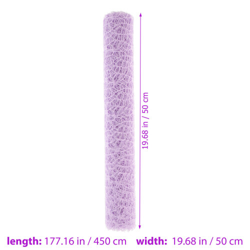 Mesh Craft Netting Jacquard Net Yarn Light Purple 1 Set 1