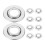 10 Pcs Stainless Steel Decorative Sprinkler For Ceiling 10