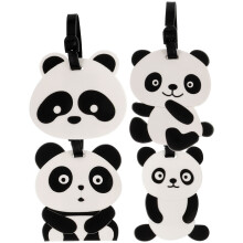 4 Pcs Suitcase Name Tag Luggage Tags For Travel Handbag Creative