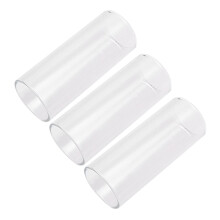 3pcs Medium Bottleneck Glass Guitar Slides For Professional Players