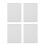 Edger Pads Paint Application Tool Home Interior 4pcs 4