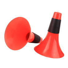Basketball Training Cones 2 Pack Size 2 - Plastic Traffic Cones For Soccer And Basketball Training