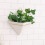 Ceramic Hanging Planter Triangle Edged For Indoor Outdoor Decor 4