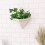 Ceramic Hanging Planter Triangle Edged For Indoor Outdoor Decor 9