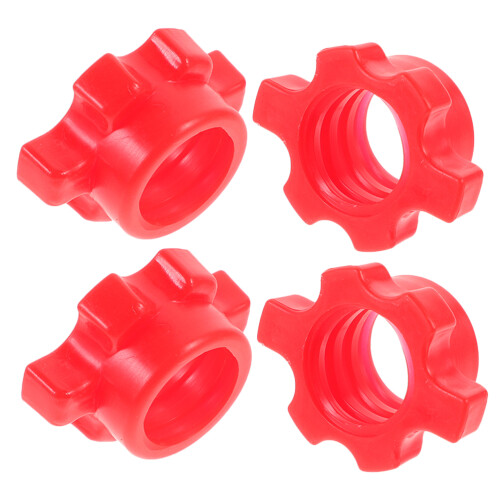 4pcs screw nut spinlock collars for dumbbell barbell workout