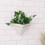 Ceramic Hanging Planter Triangle Edged For Indoor Outdoor Decor 6