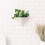 Ceramic Hanging Planter Triangle Edged For Indoor Outdoor Decor 8