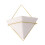 Ceramic Hanging Planter Triangle Edged For Indoor Outdoor Decor 1