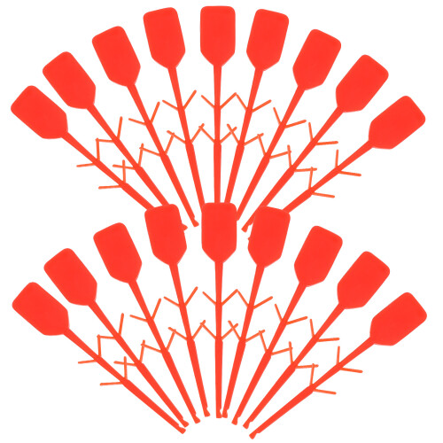 100 Pcs Fire Extinguisher Accessories 3.50x0.60x0.20cm Red