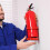 100 Pcs Fire Extinguisher Accessories 3.50x0.60x0.20cm Red 3