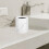 Marble Trash Can Office Bedside Desktop Rubbish Bin Bedroom Decorative 4