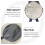 5pcs replaceable knitting buttons, decorative clothing sewing supplies 7