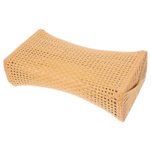 Imitation Rattan Pillows Headrest Khaki Breathable 1set