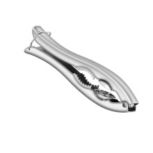 304Stainless Steel Small Nut Cracker Ergonomic Nut Cracker For Elderly And Kids Compact Size Kitchen Gadget